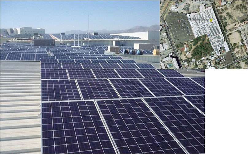 Instalaci&oacute;n 3.500 kWp varios Malls en M&eacute;xico, Los Cabos