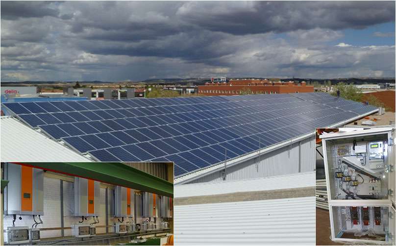 Instalaci&oacute;n Venta a Red sobre cubierta R.D. 1578/2008, 80 kW